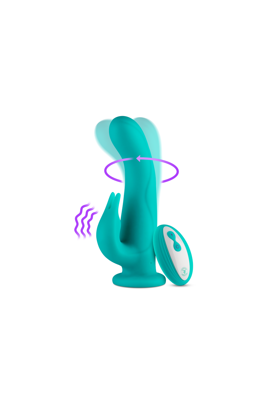 Rotujący wibrator króliczek FemmeFunn Pirouette