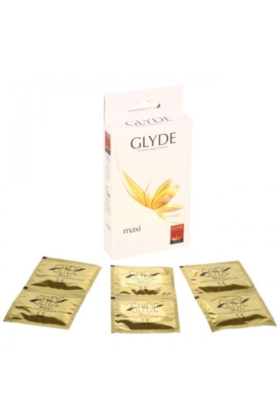 Wegańskie prezerwatywy Maxi Glyde 56mm