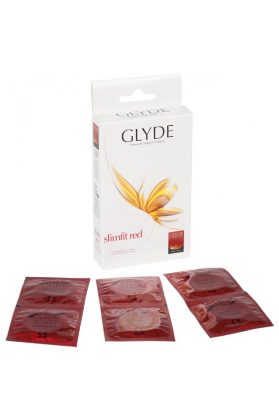Wegańskie prezerwatywy Premium Slimfit Glyde