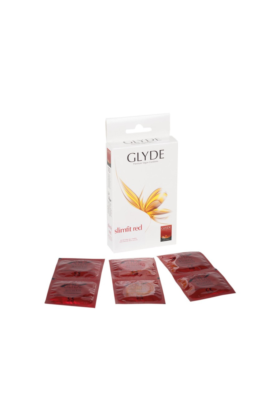 Wegańskie prezerwatywy Premium Slimfit Glyde