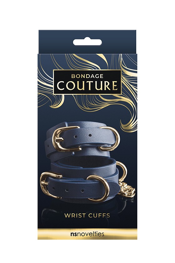 Kajdanki na ręce Ns Novelties Bondage Couture Wrist Cuffs