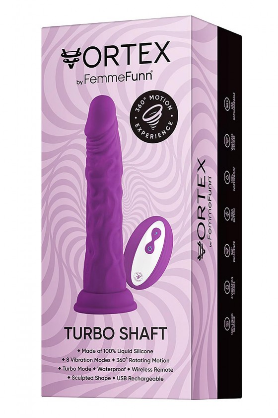 Rotujący, hiperrealistyczny wibrator FemmeFunn Turbo Shaft 2.0