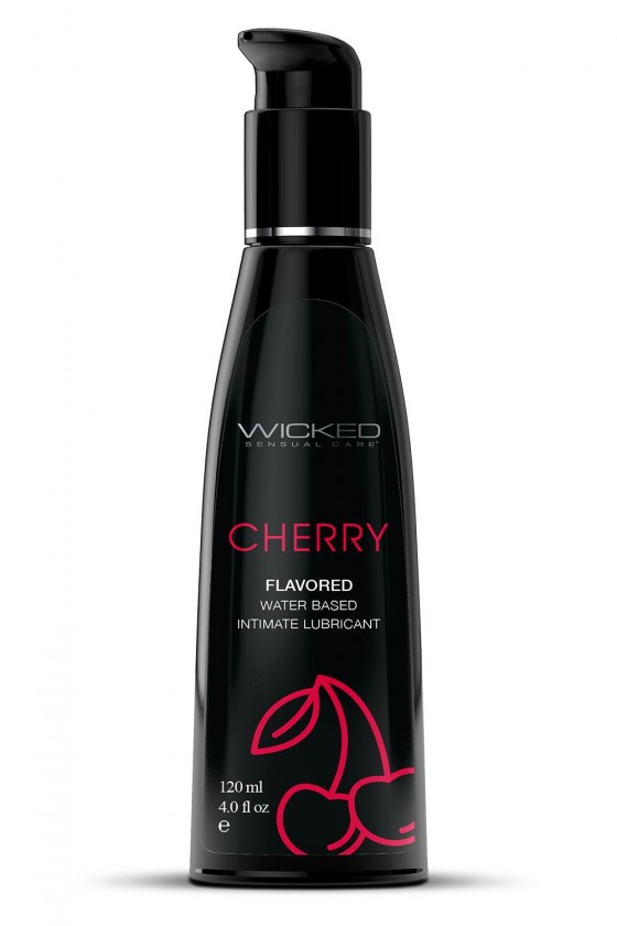 Jadalny Lubrykant Wicked® Aqua Cherry 60 ml i 120 ml