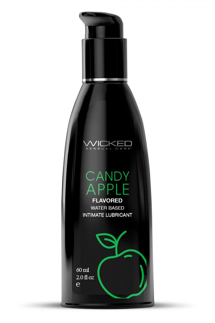 Lubrykant Kandyzowane Jabłko Wicked® Aqua Candy Apple 60 ml i 120 ml