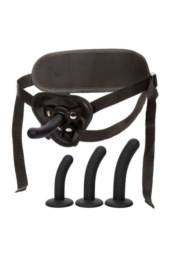 Zestaw strap-on CalExotics Boundless Silicone Curve Pegging Kit